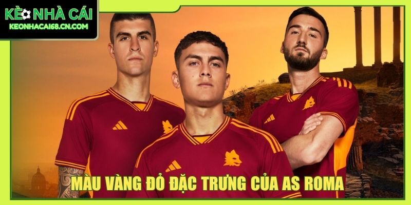 AS Roma - Thành Tích Của Bầy Sói Tại Các Đấu Trường 5 Màu vàng đỏ đặc trưng của AS Roma